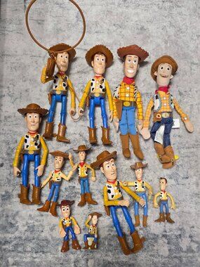 Lot of 14 Figure Woody Toy Story Disney Pixar